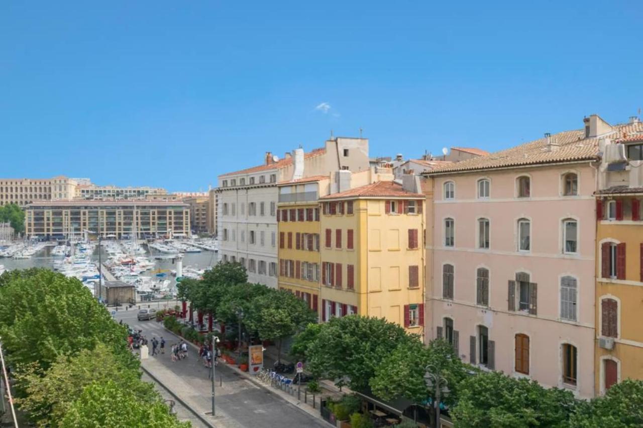 Splendide Appartement Sur Le Cours Estienne D'Orves Marseille Bagian luar foto